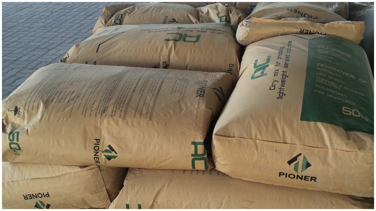 Lightweight cellular concrete application