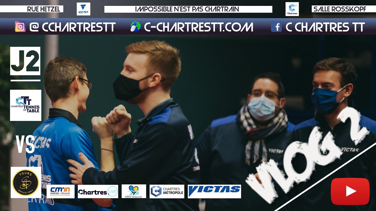 C'CHARTRES TT VLOG 2 / J2 VS 4S TOURS