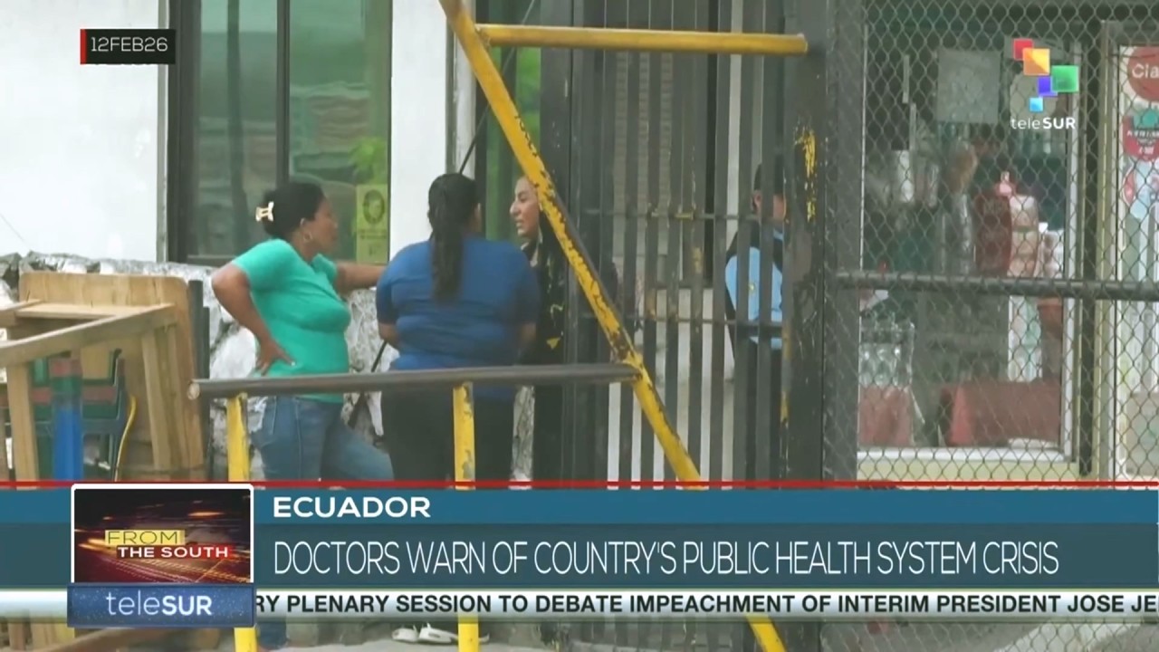 Ecuador: M&eacute;dicos advierten sobre crisis del sistema de salud p&uacute;blica del pa&iacute;s