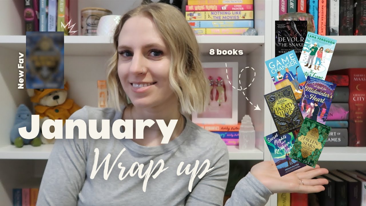 Going over all the books I read in January! 📚