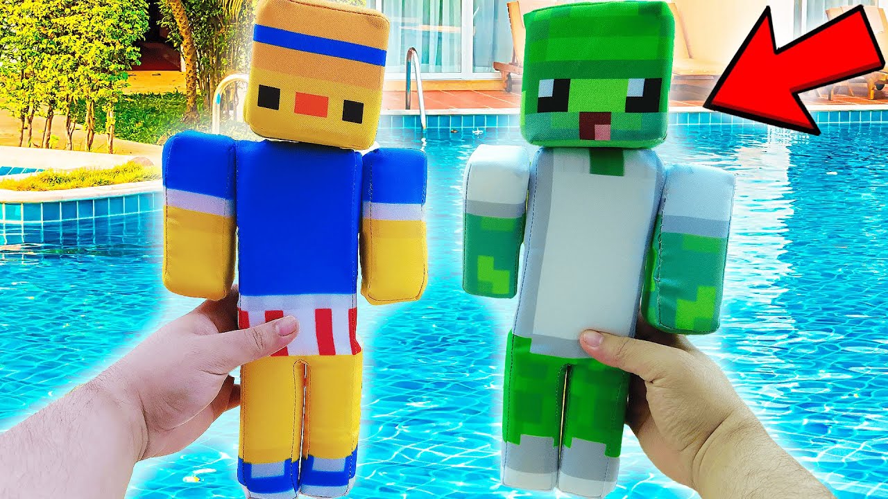 BAUERS DO MINECRAFT PRA VIDA REAL (bonecos xinglau e sandega)