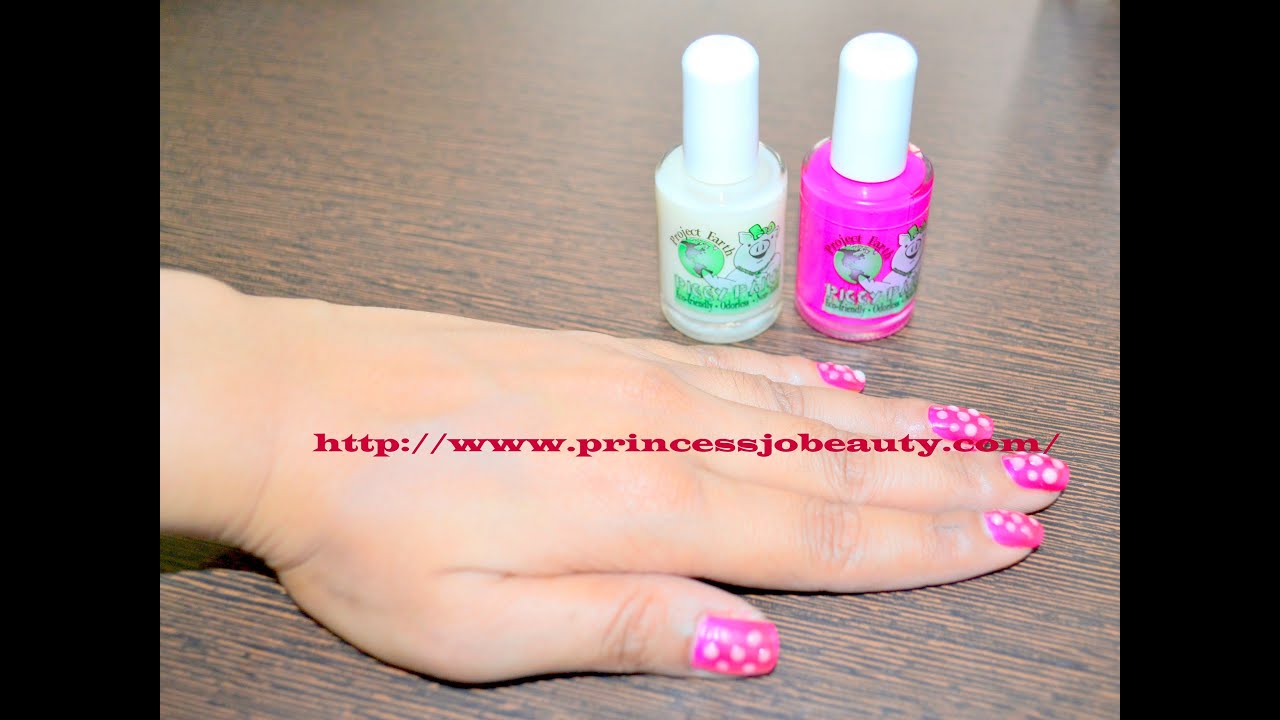 PIGGY PAINT Nail Polishes:child tested products!!