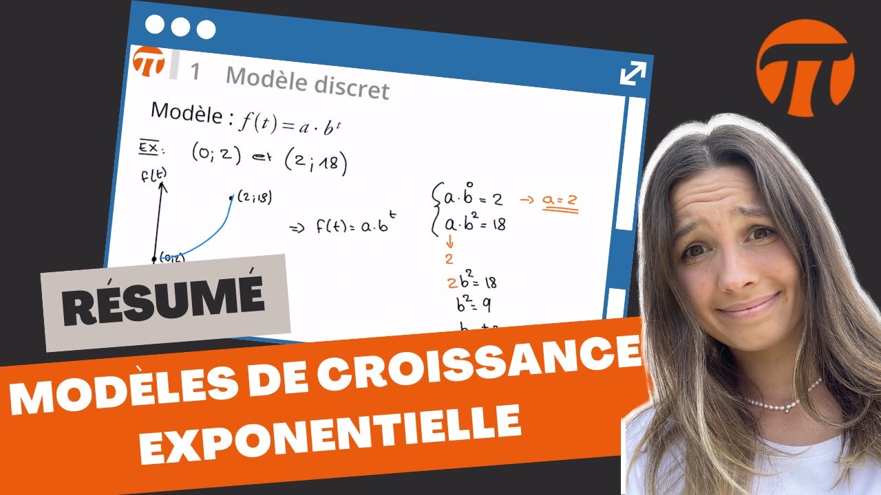 Mod&egrave;les de croissances exponentielle