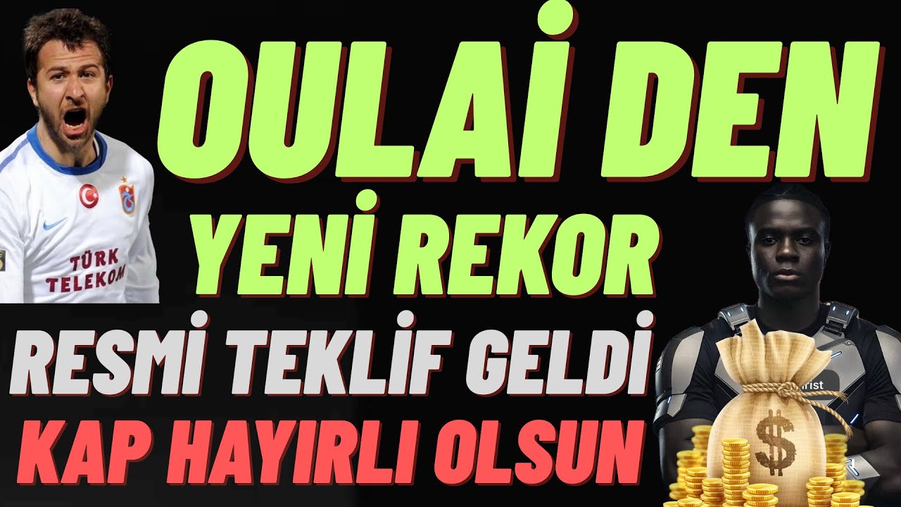 Oulai de Flaş gelişme yeni Rekor ! Resmen istiyorlar ! Ayrılık resmen oldu kap geldi #tranbzonspor 