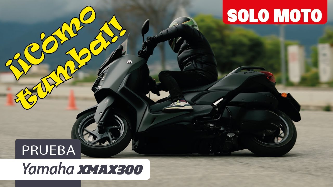 ¡¡Cómo tumba!! Ponemos a prueba la Yamaha XMAX 300