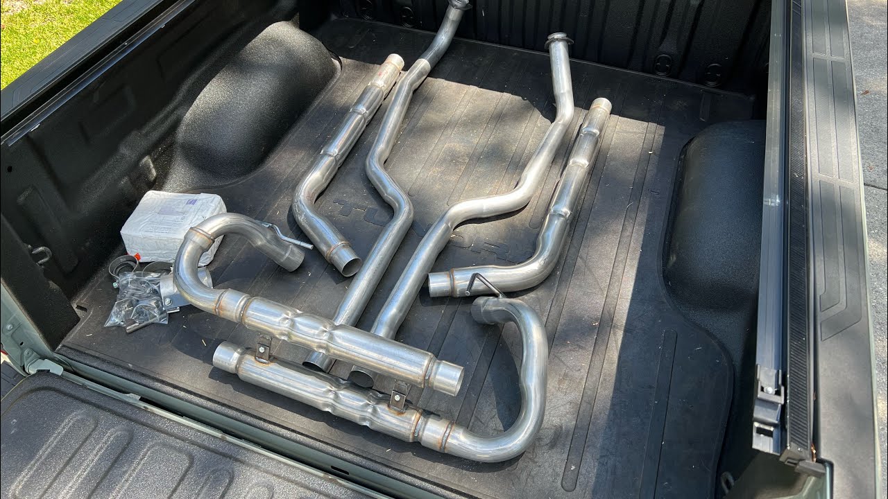 Old school Chambered exhaust for the 68 Camaro part 1 basic setup