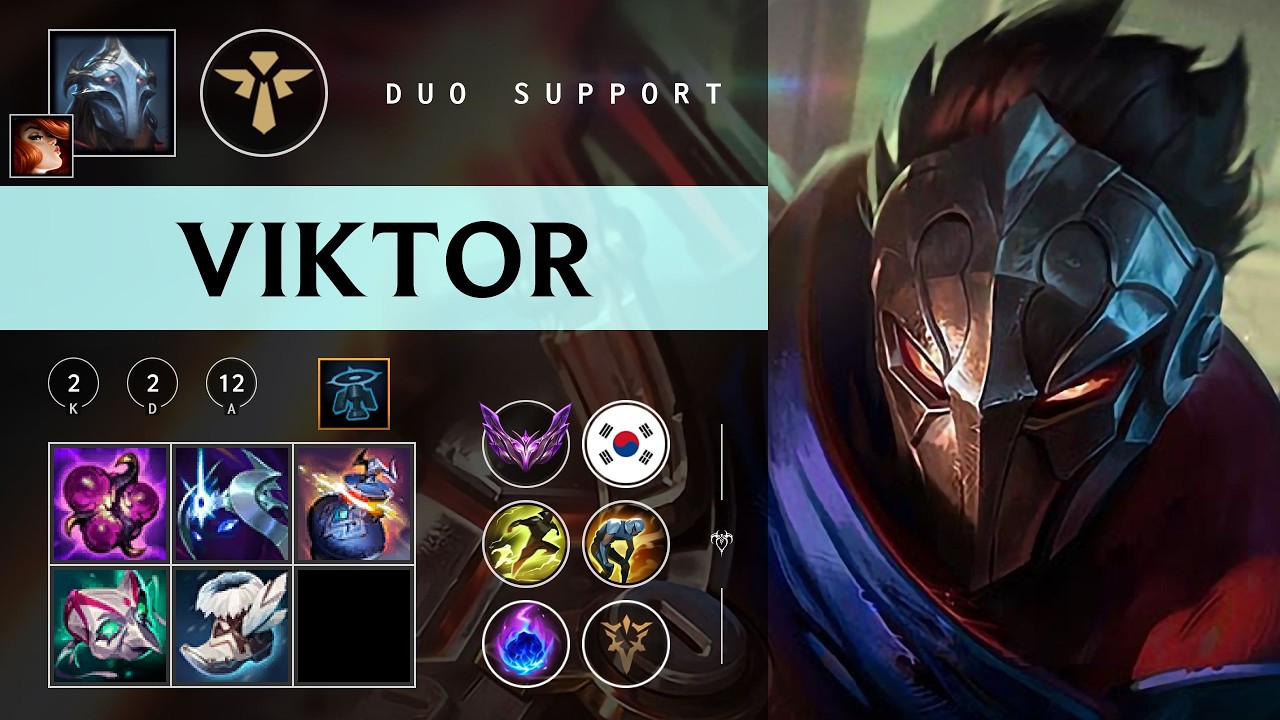 Viktor Support vs Bard - KR Master Patch 26.07