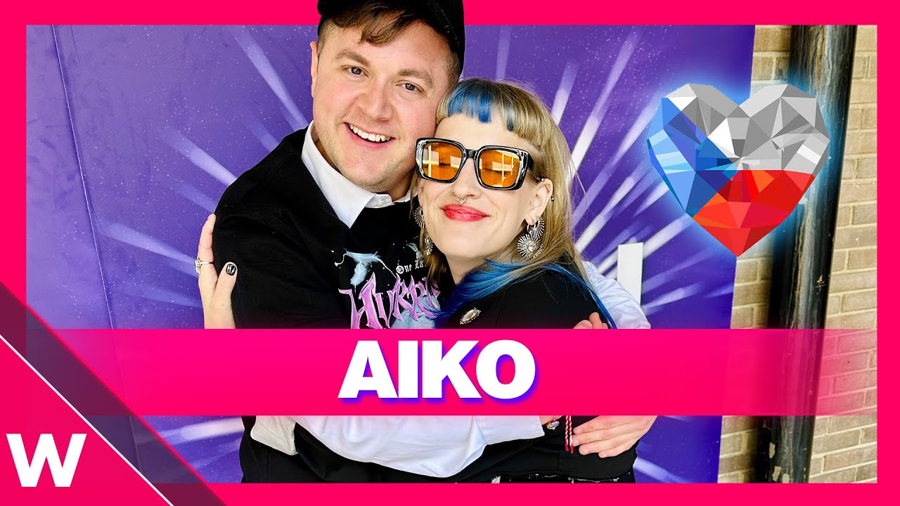 🇨🇿 Aiko "Pedestal" | Barcelona Eurovision Party 2024 interview | Czechia
