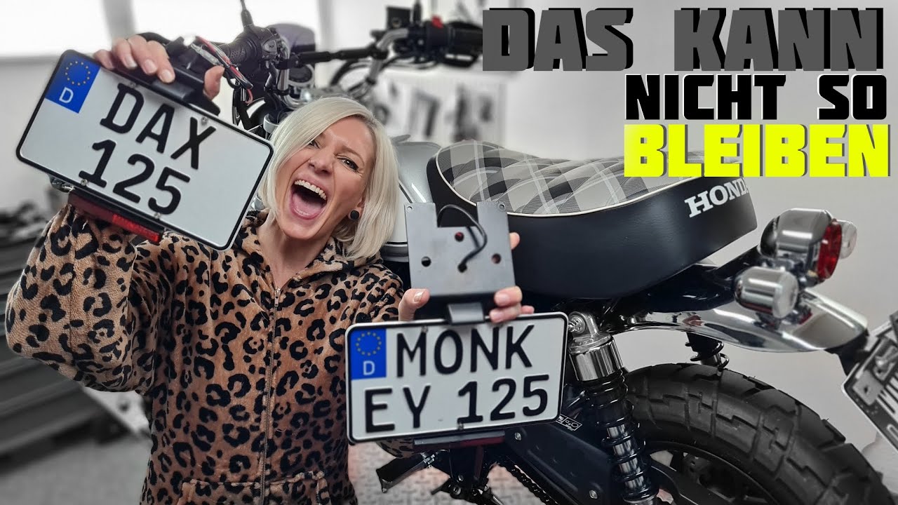 Das kann nicht so bleiben // Honda Monkey Umbau #hondamonkey