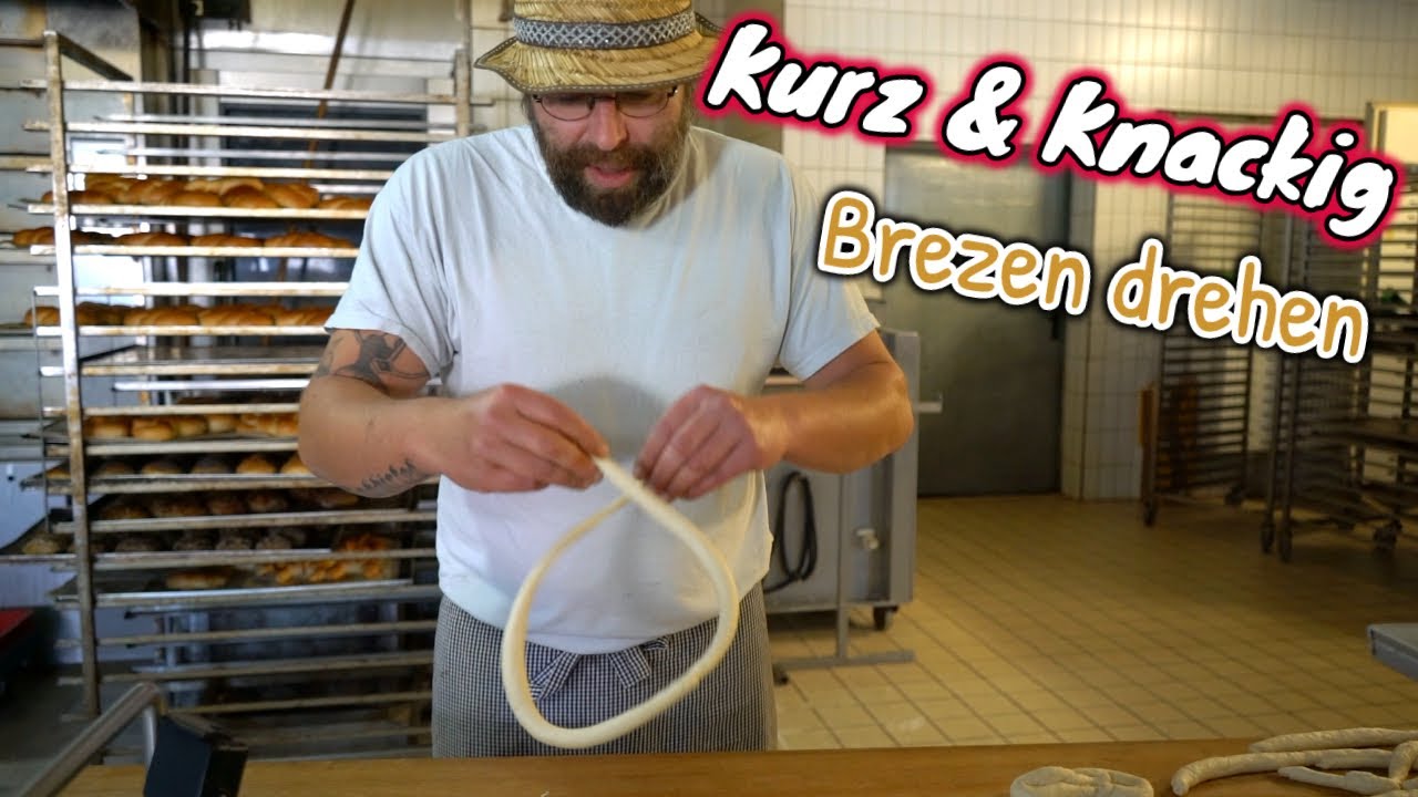 Kurz & Knackig Brezen drehen in der Backstube