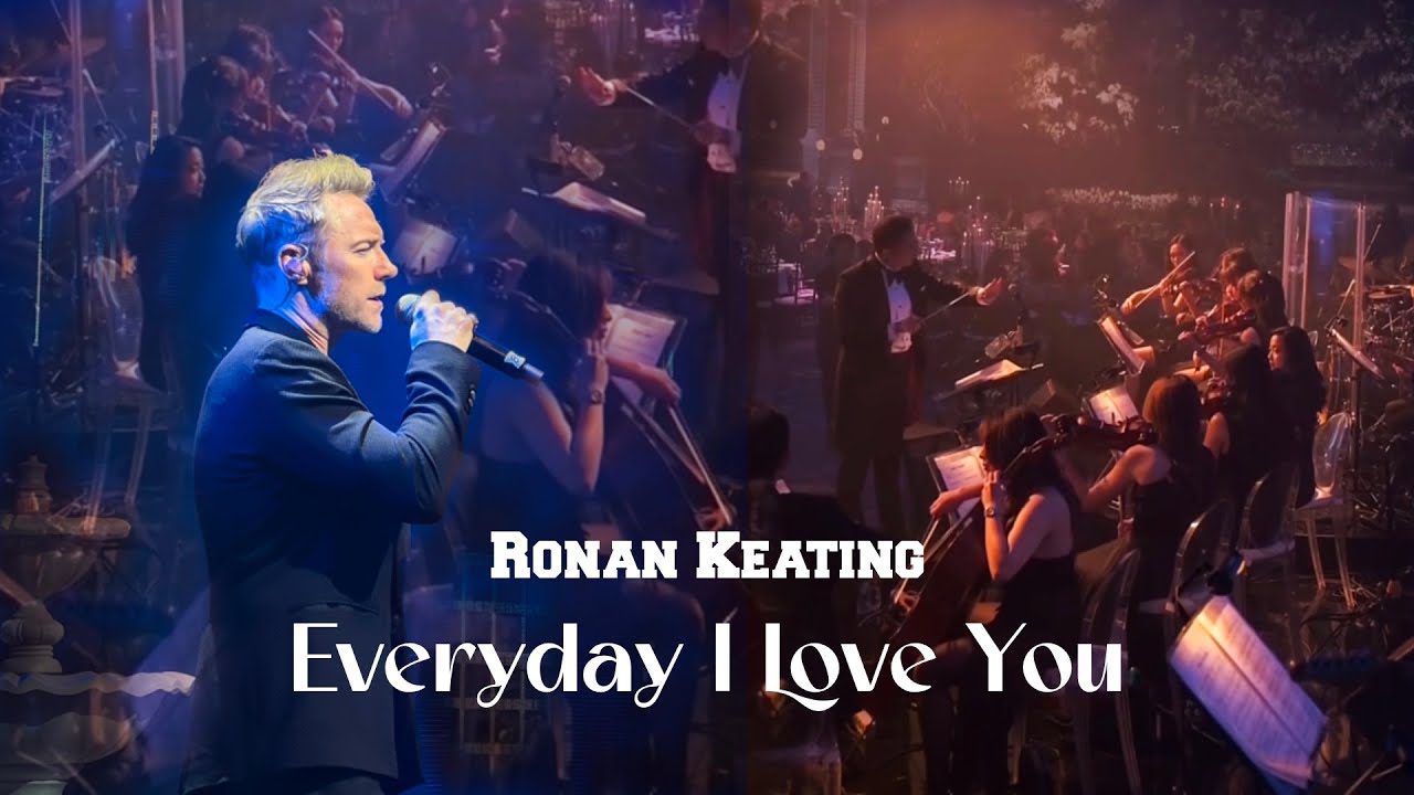 Ronan Keating - Everyday I Love You - with Stradivari Orchestra