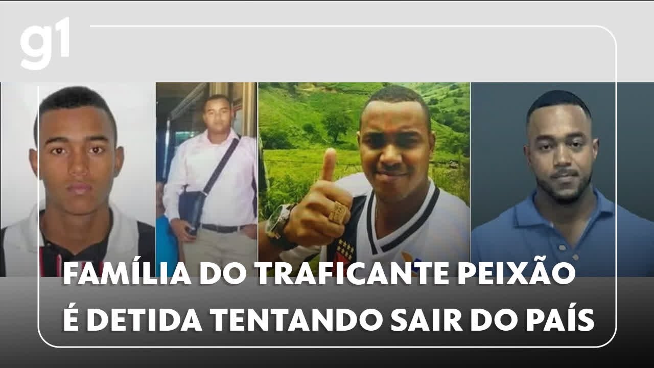 Fam&iacute;lia de traficante Peix&atilde;o &eacute; detida pela PRF tentando deixar o pa&iacute;s com fortuna em joias