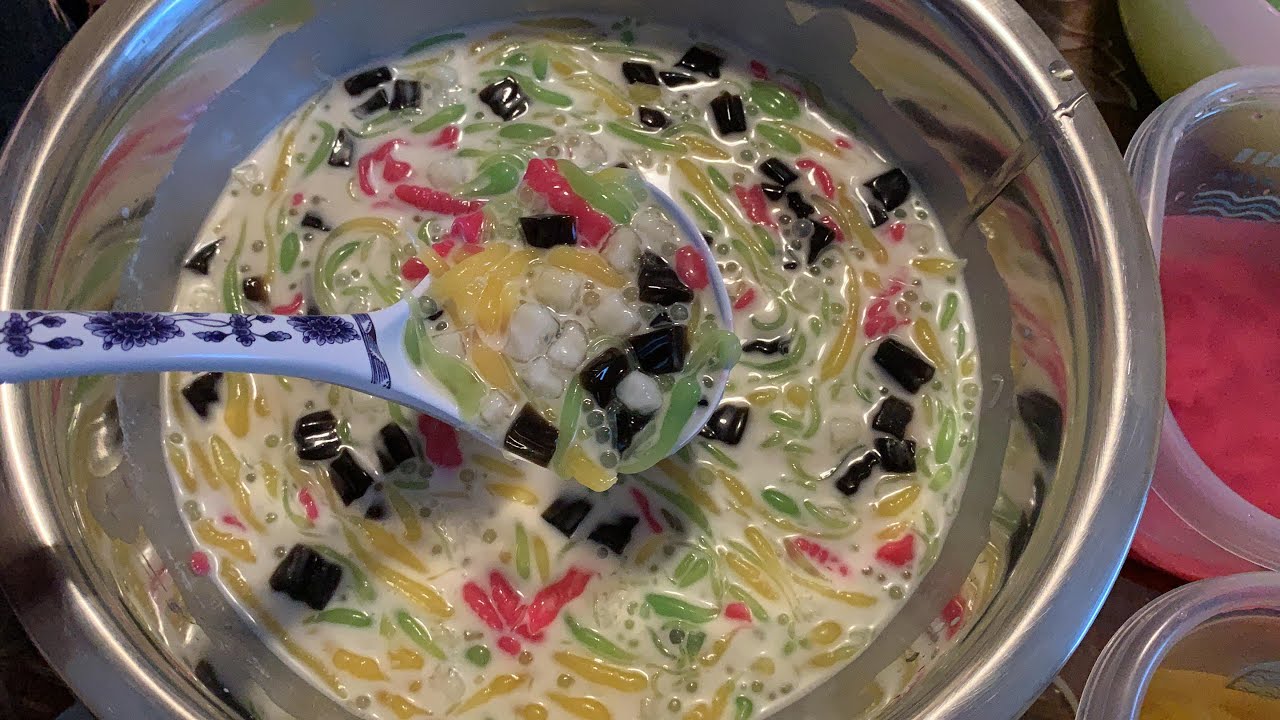 Home Make Tapioca Coconut Dessert Recipe🍹Qhia Ua Nab Vam Qab Heev