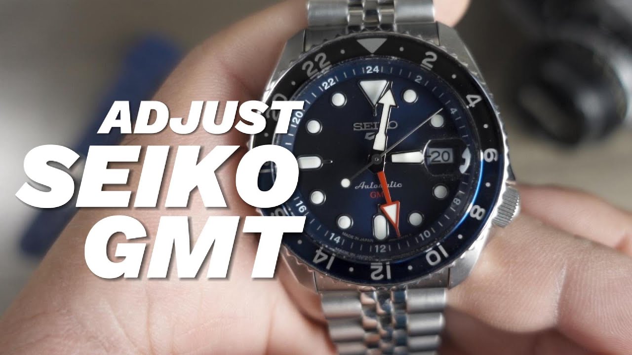 Как БЫСТРО настроить часы SEIKO GMT