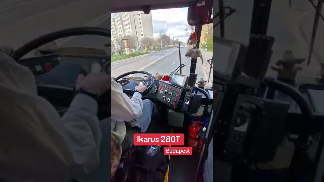 Budapest. Ikarus 280T. Legendary trolleybus. #bus #trolleybus #omnibus #oldschool #budapest