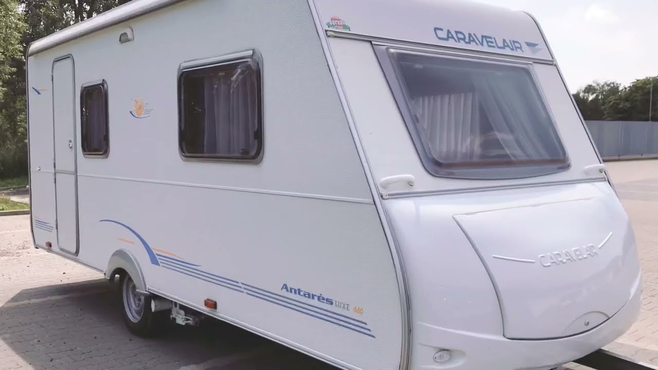 Karavan Caravelair 460,2005,mover,markýza, velká postel