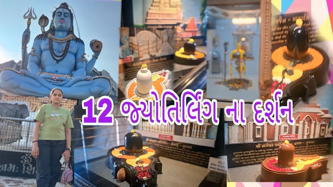 12 જ્યોતિર્લિંગ ના દર્શન 🙏🙏#vlog #comedyfilms #vlogger #suratdiaries #surt