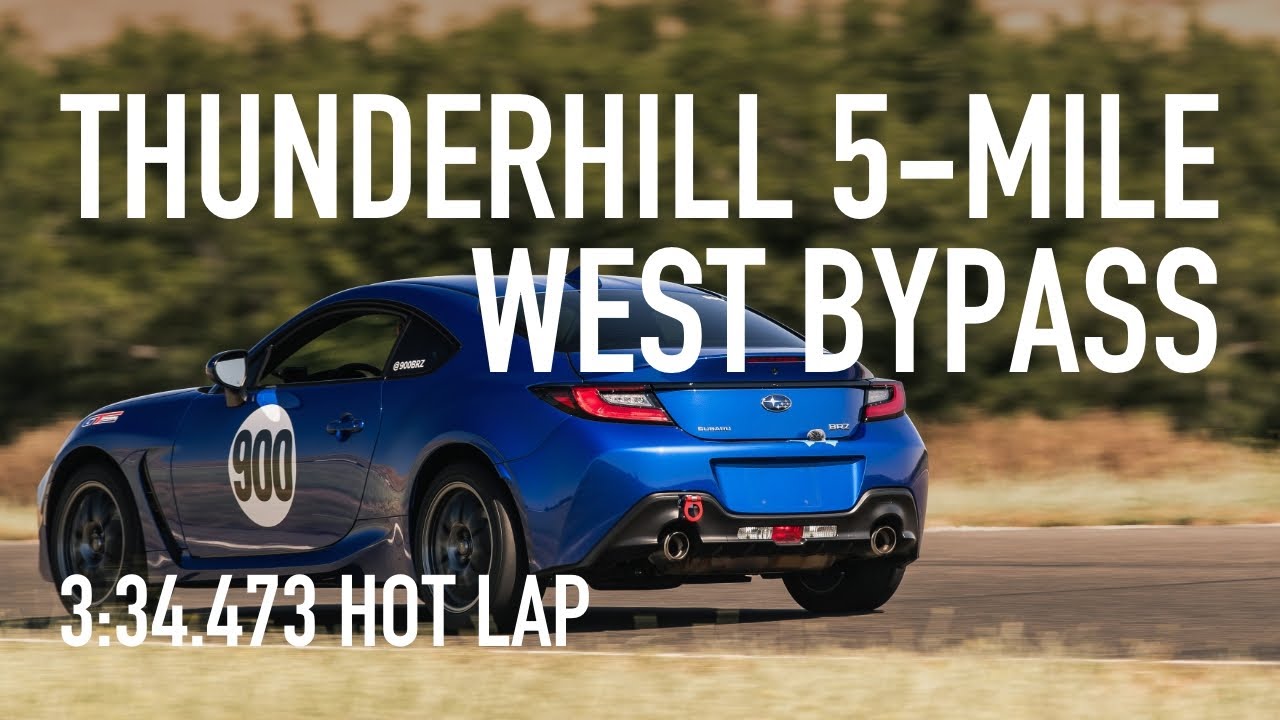 Thunderhill 5-Mile (West Bypass) - July 1, 2023 - Hot Lap 3:34.473