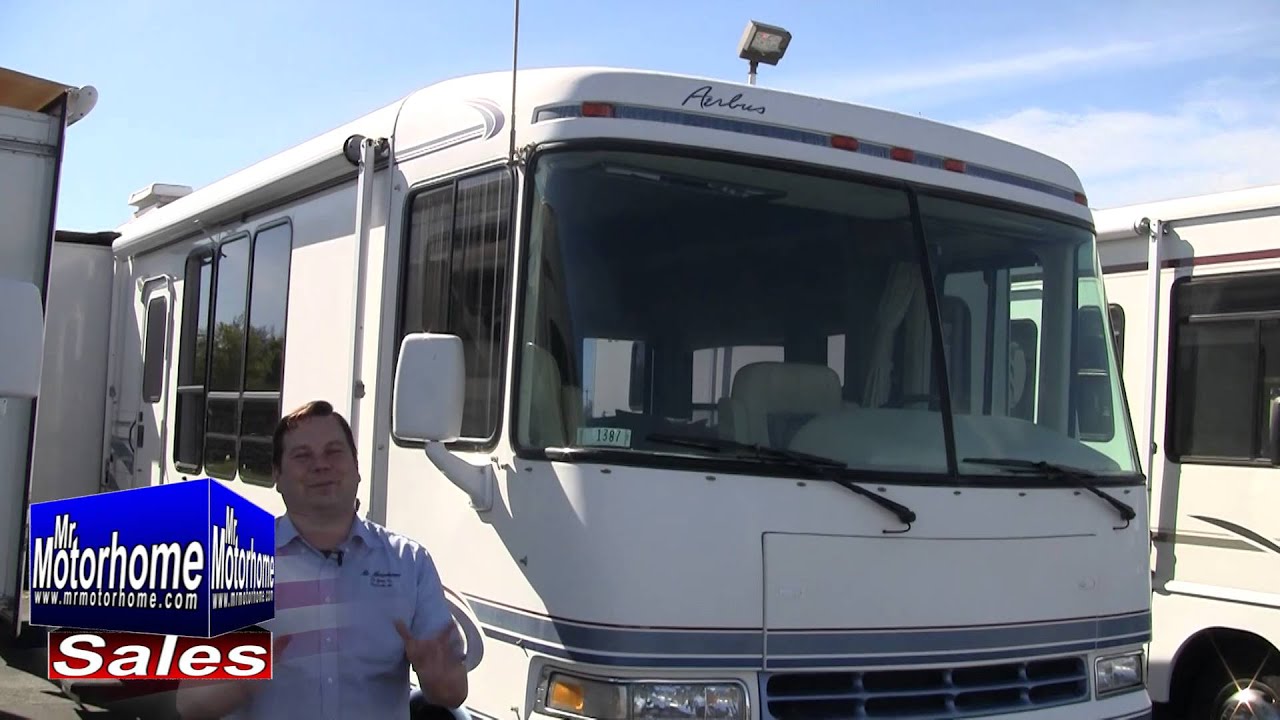 Mr Motorhome 2001 Rexhall Aerbus 3350BSL preowned class a for sale #1387 Sacramento Ca