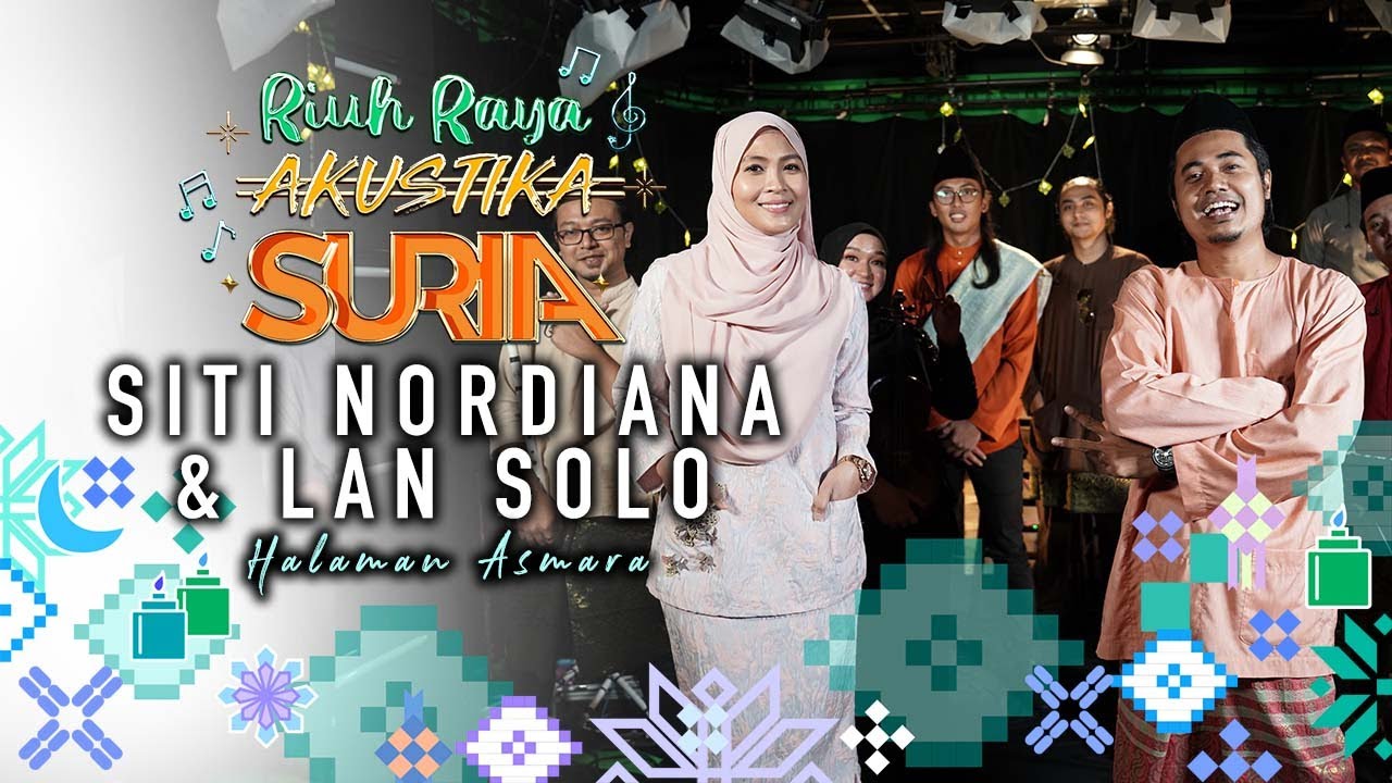 Siti Nordiana & Lan solo - Halaman Asmara (LIVE) #RiuhRayaSuria