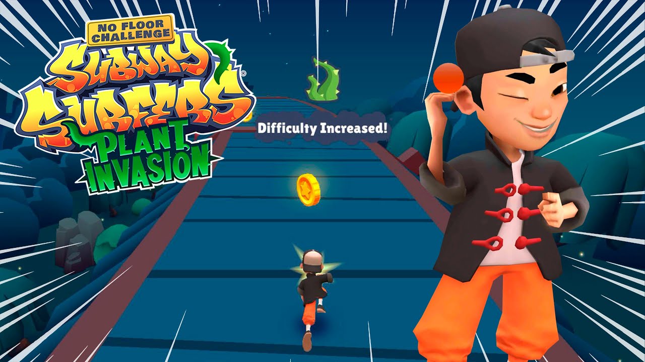 Plant Invasion Event - No Floor Challenge! Subway Surfers Luoyang 2022