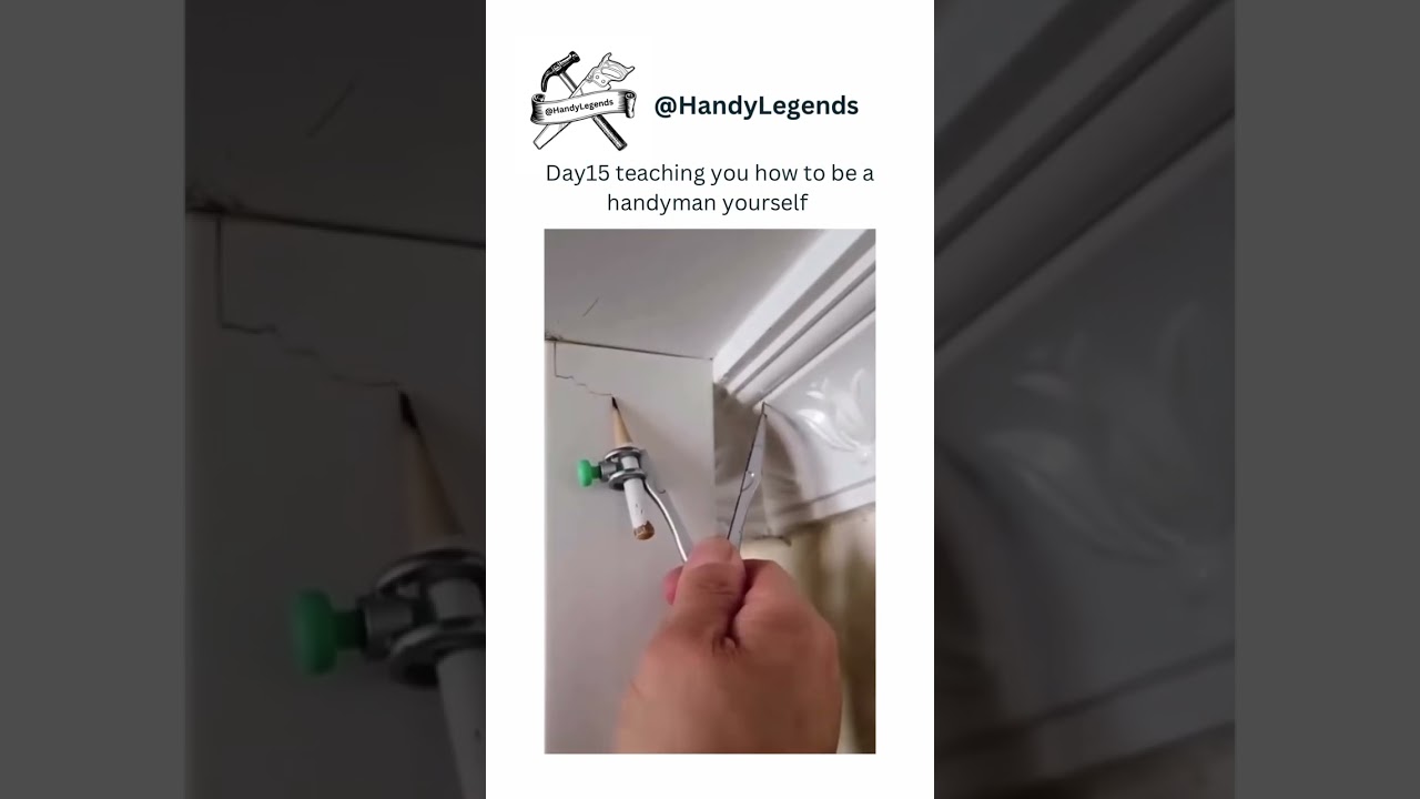 🔥Teaching you how to be the man of the house! Subscribe for more! 🛠️ #HandyLegends#DIY#HandymanHacks