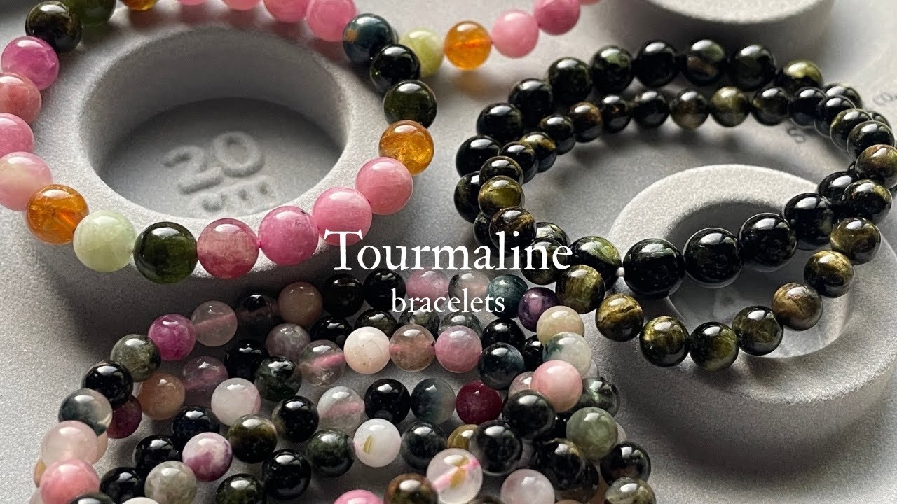 Natural Tourmaline Bracelet ทัวร์มาลีน - Swanic & co.