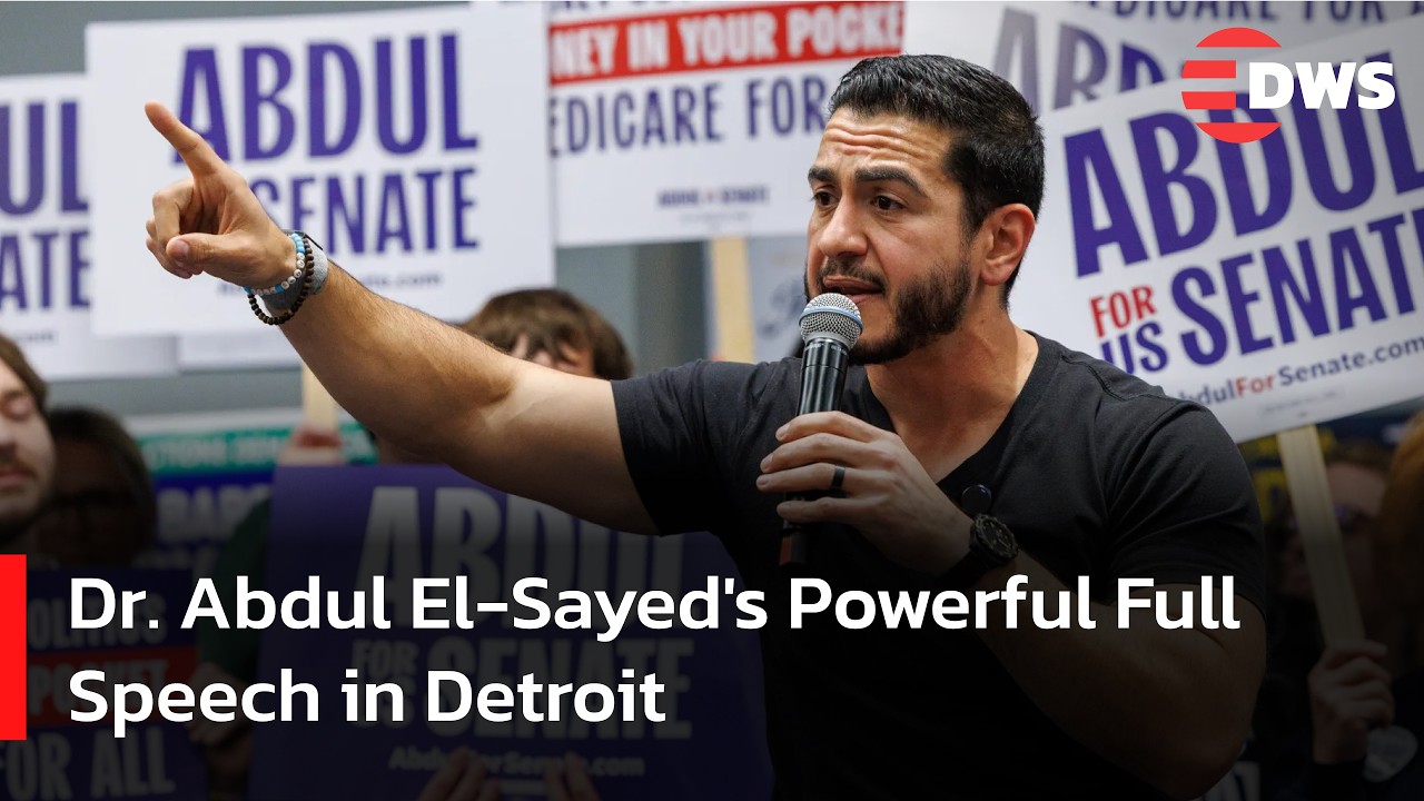 WATCH NOW: Dr. Abdul El-Sayed Full Speech in Detroit | Michigan U.S. Senate Campaign Rally | AC15