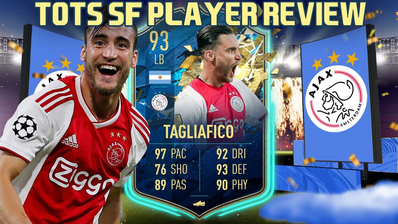 THE PERFECT DEFENDER! 93 TOTSSF TAGLIAFICO PLAYER REVIEW! FIFA 20 ULTIMATE TEAM