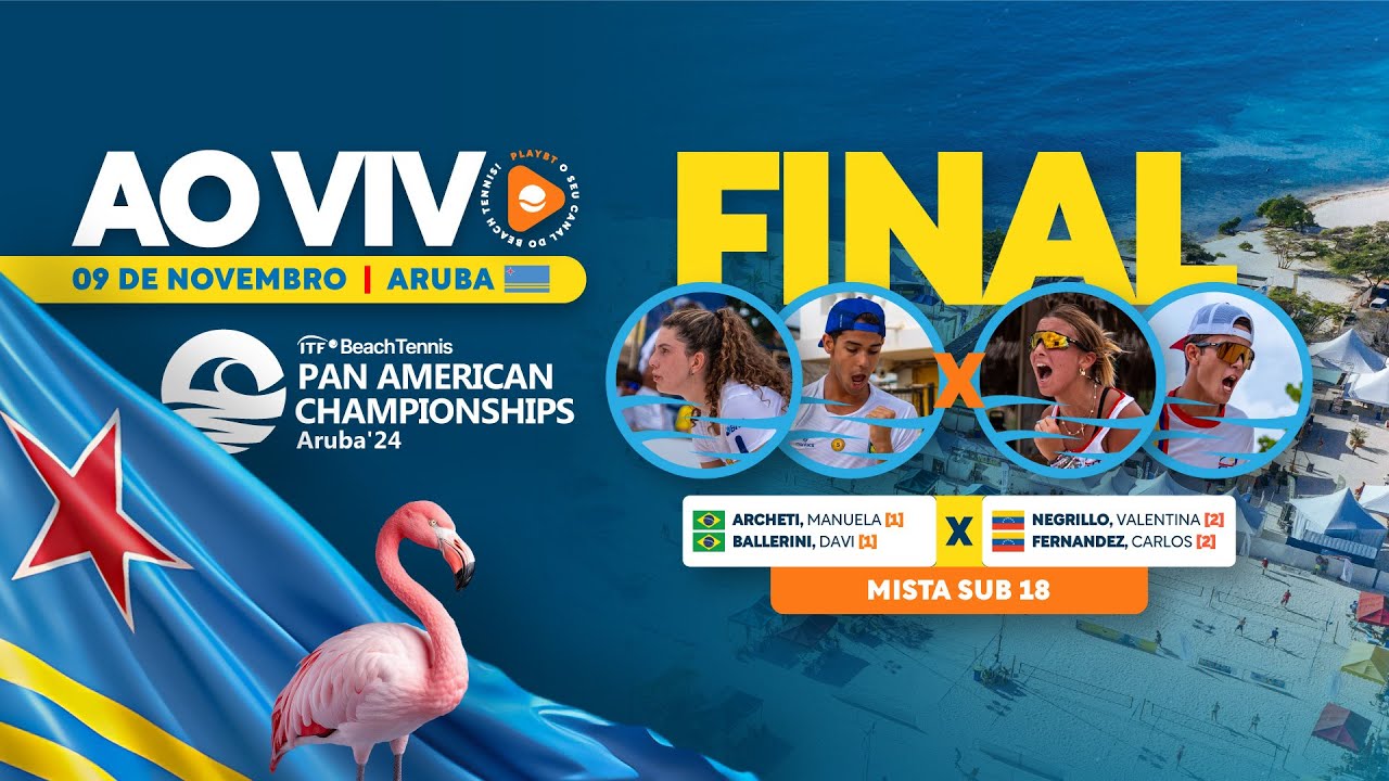 FINAL: MISTA SUB-18  - BRASIL X VENEZUELA - PAN-AMERICANO ARUBA 2024
