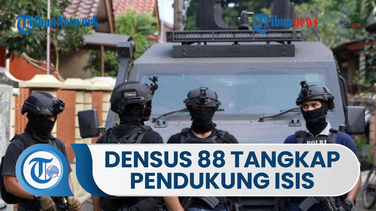 Densus 88 Meringkus 5 Tersangka Pendukung ISIS yang Diduga Sebarkan Konten Propaganda Terorisme