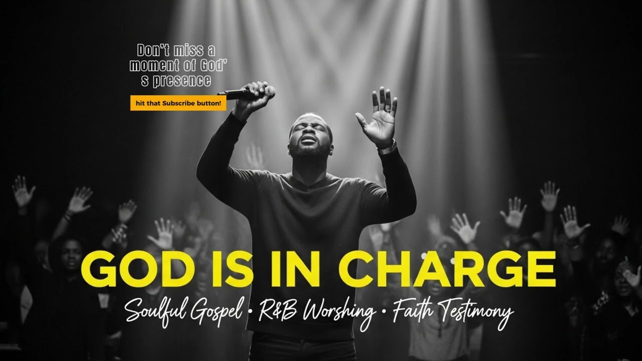 God Is In Charge 🙏 | Gospel R&B Song | Encouraging Christian R&B for Faith & Trust