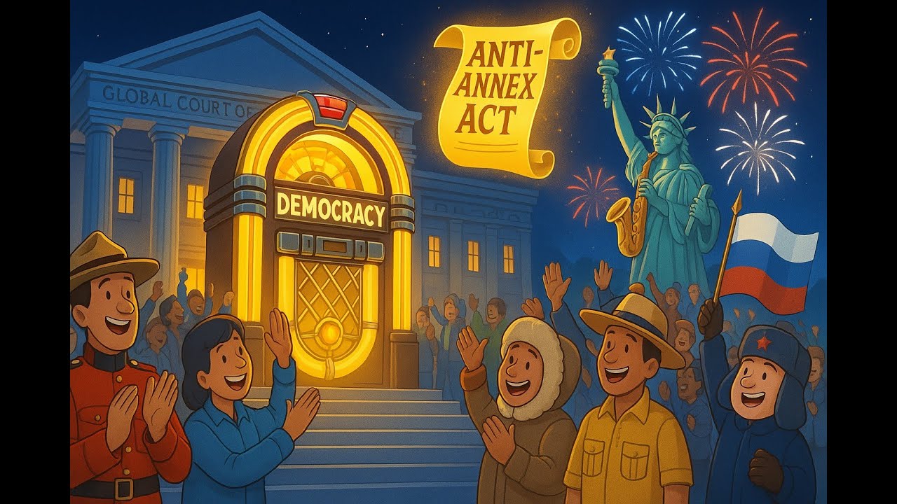The Anti-Annex Act (Bye Bye Donald J.) | Global Satire Rock Anthem for Democracy