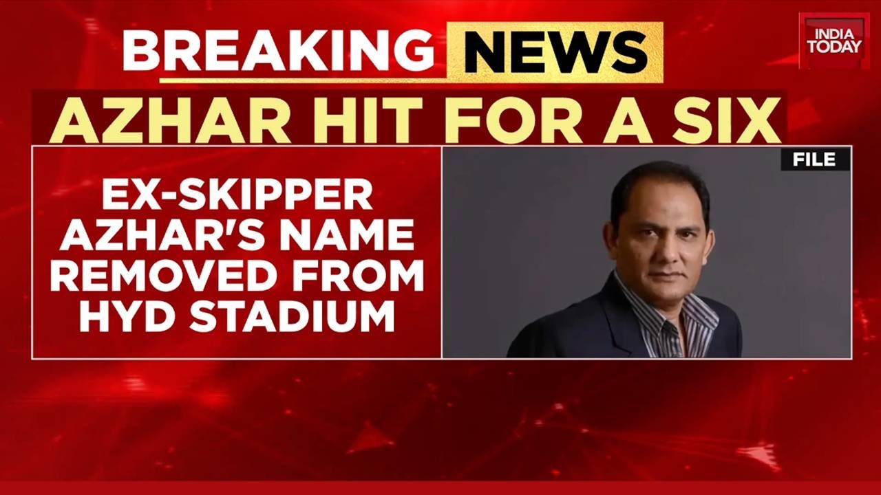 Mohammad Azharuddin's Name Removed From Hyderabad Cricket Stadium Stand Over Conflict Of Interest