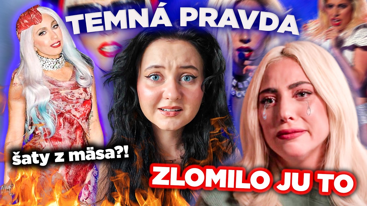 Tragick&yacute; život LADY GAGA - Psychick&eacute; zr&uacute;tenie, &Scaron;*kana a Sl&aacute;va pln&aacute; bolesti