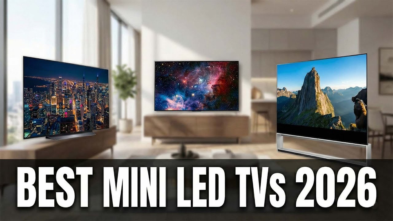 Лучшие мини-LED телевизоры 2026 года — не покупайте, не посмотрев это!