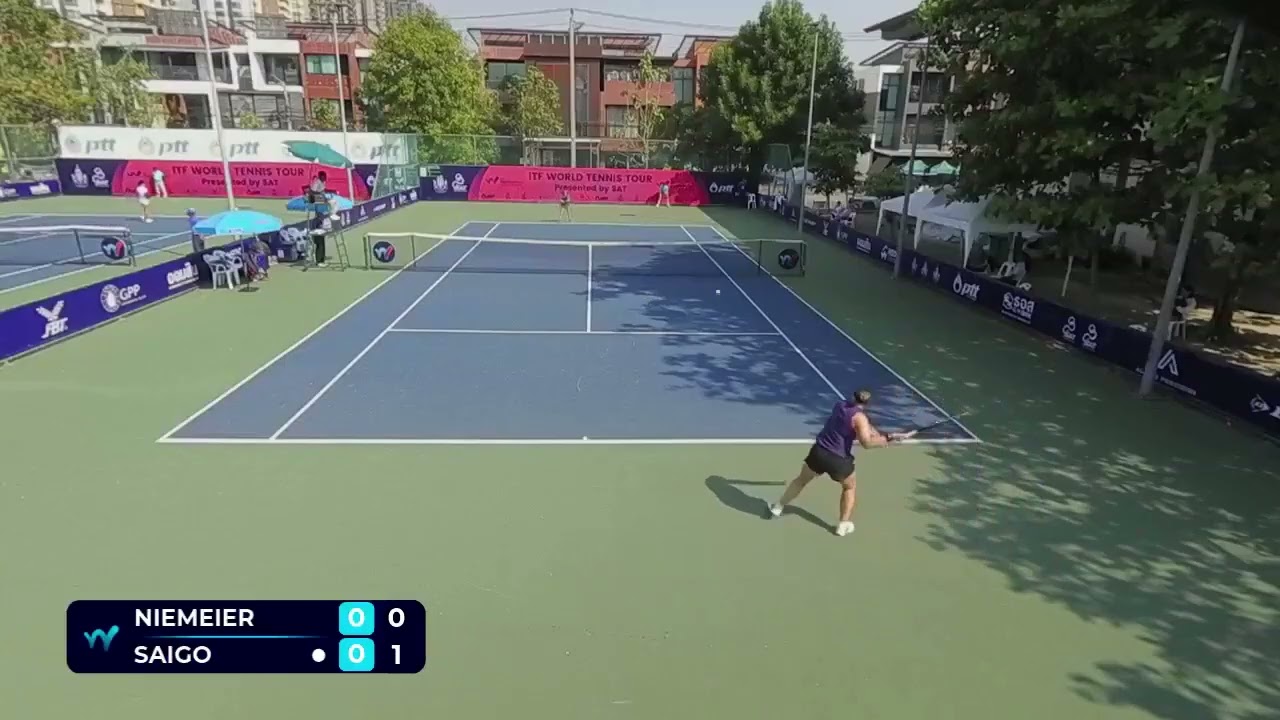 Jule Niemeier vs Rina Saigo | W75 Nonthaburi 2026