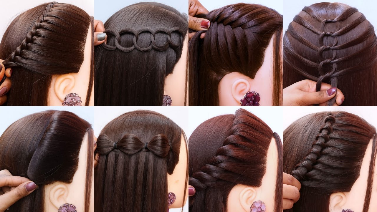 Simple easy hairstyle - new hairstyle | stylish hairstyle| hairstyle for girls | hairs style