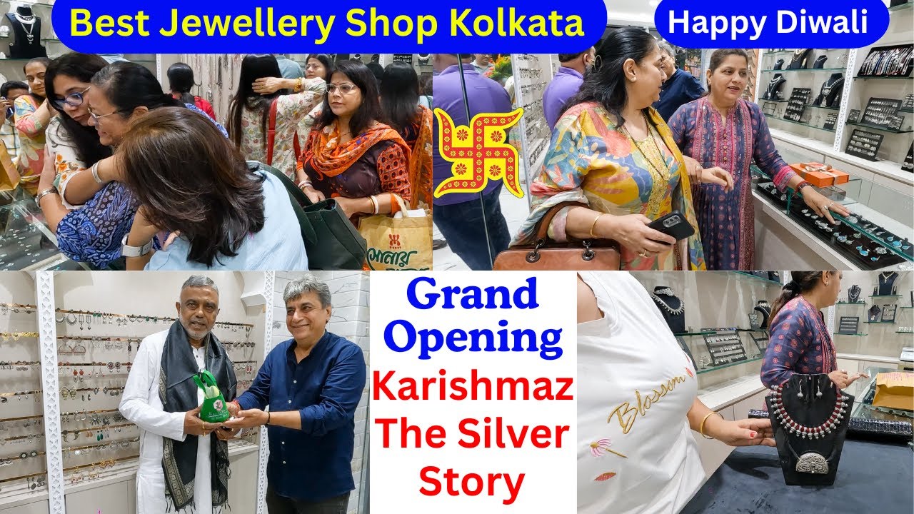 Jewellery Shop Kolkata Grand Opening Karishmaz The Silver Story At Kankurgachi Dhanteras Diwali