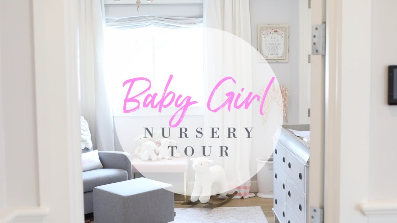 Baby Girl Nursery Tour 2019 | Angela Lanter