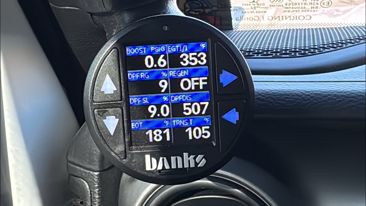 JT Gladiator Banks iDash install