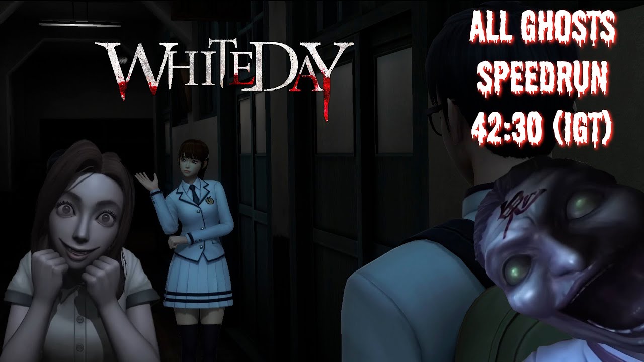 White Day: A Labyrinth Named School All Ghosts Speedrun in 42:30 (IGT)