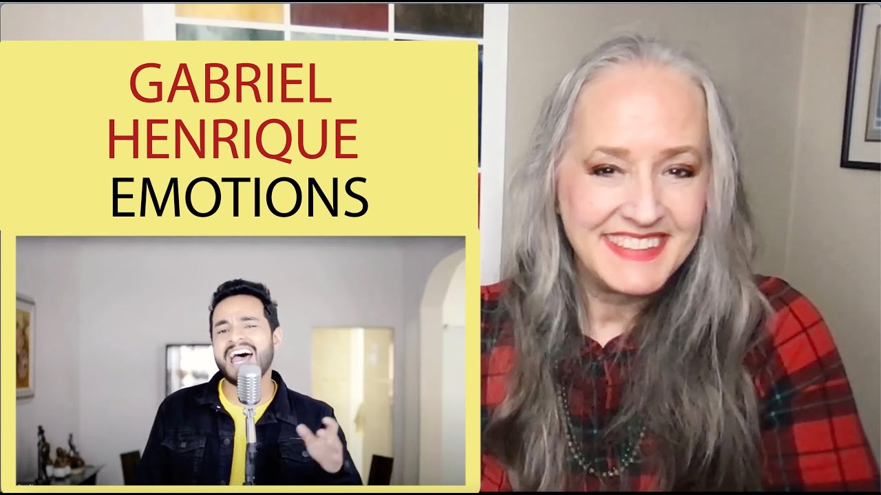 Voice Teacher Reaction to Gabriel Henrique - Emotions  (Mariah Carey)