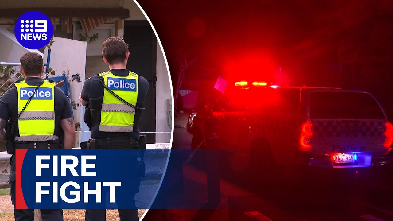 Man fighting for his life after being set alight | 9 News Australia