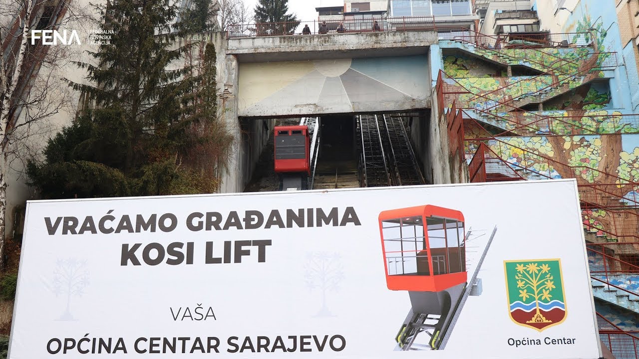 Zavr&scaron;etak rekonstrukcije kosog lifta u sarajevskom naselju Ciglane