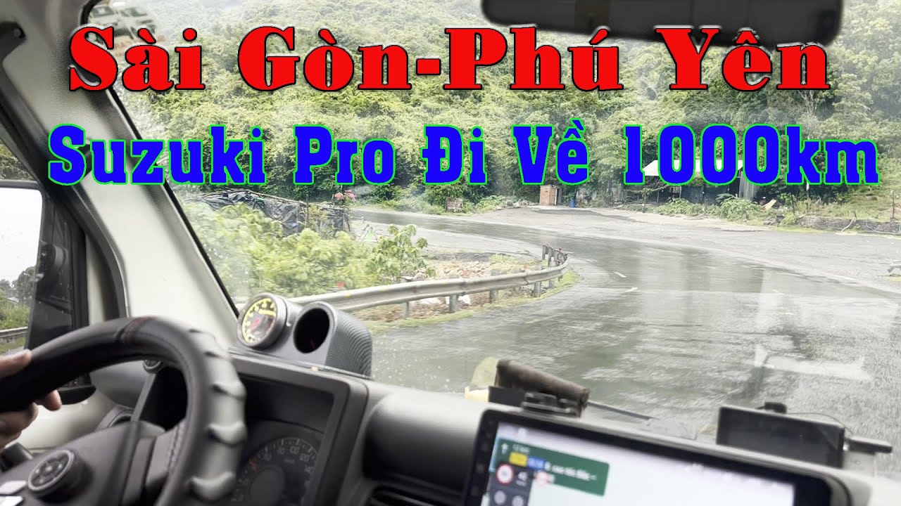 [Vlog] Chia Sẻ Trải Nghiệm Suzuki Carry Pro Đi Sài Gòn-Phú Yên || Huỳnh hải Đăng