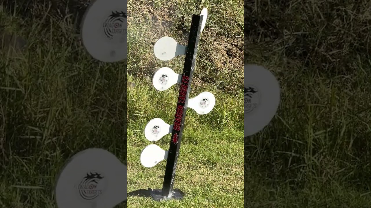 AR500 Steel Dueling Tree by Dragon Targets