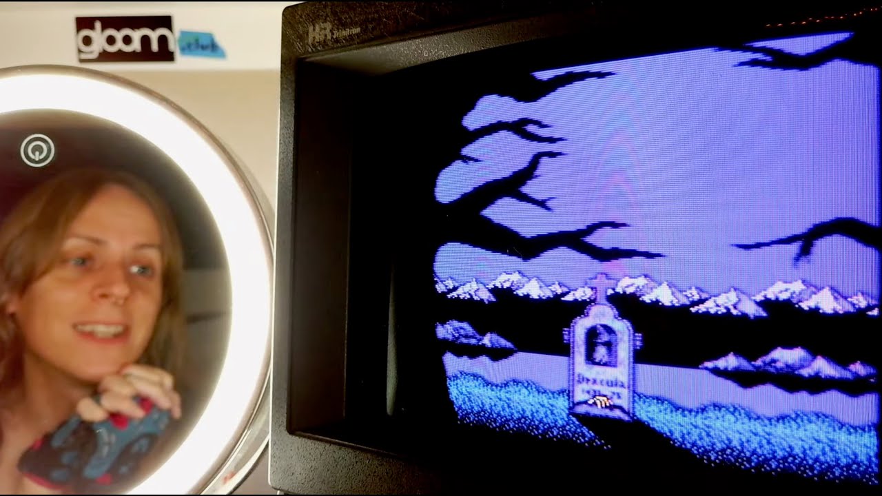 Castlevania II (NES) pt2 original hardware on a Sony PVM CRT