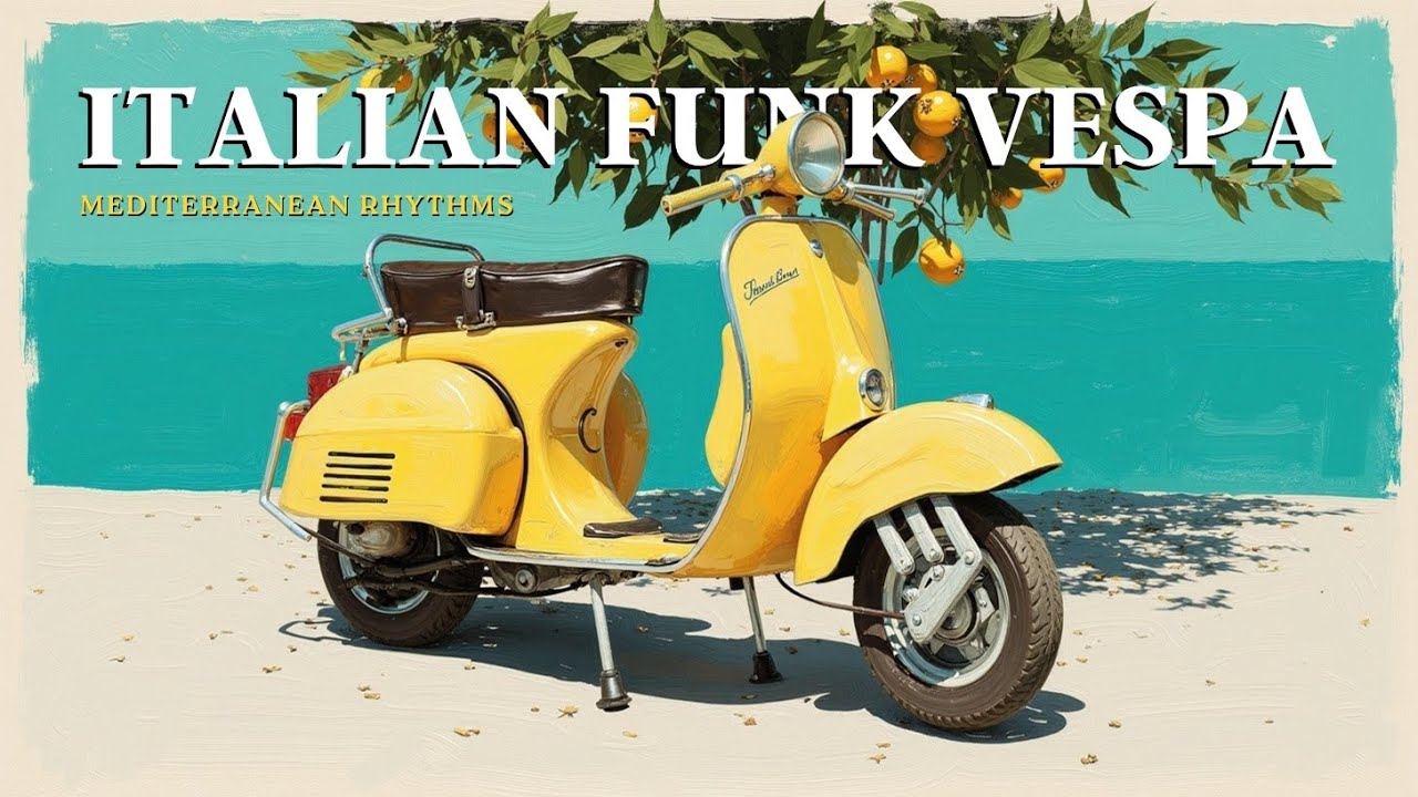 Итальянский фанк на Vespa | Атмосфера Средиземноморского побережья | Зажигательный летний микс