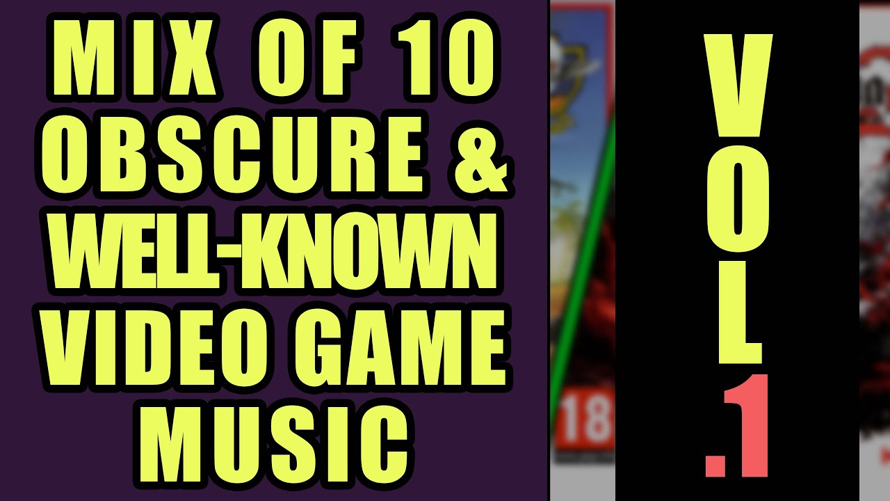 10 Great video game soundtracks Vol.1